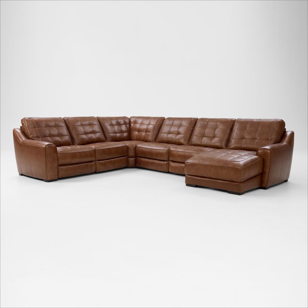 clayton living room light brown sectional   