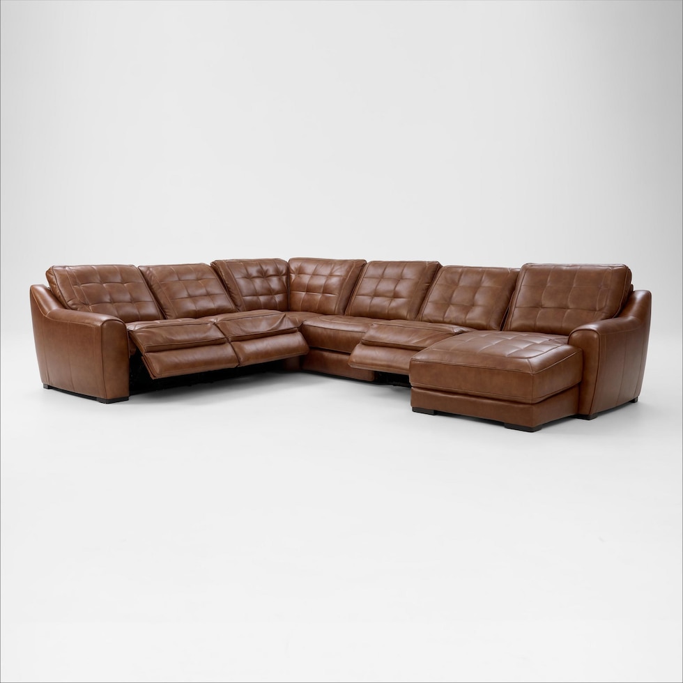 clayton living room light brown sectional   