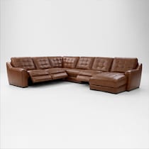 clayton living room light brown sectional   