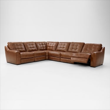 Clayton Dual-Power 6-Piece Sectional