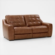 clayton light brown sofa   