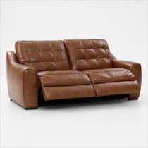 clayton light brown sofa   