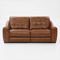 clayton light brown sofa   