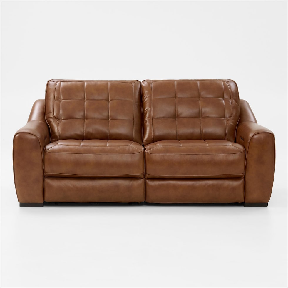clayton light brown sofa   