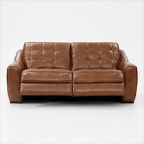 clayton light brown sofa   