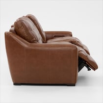 clayton light brown sofa   