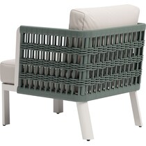 clearwater white outdoor chair   