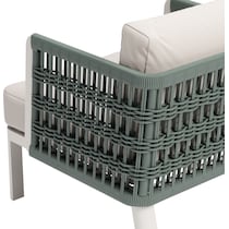 clearwater white outdoor chair   