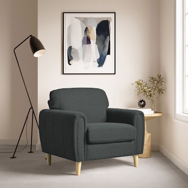 Cleva Accent Chair - Gray