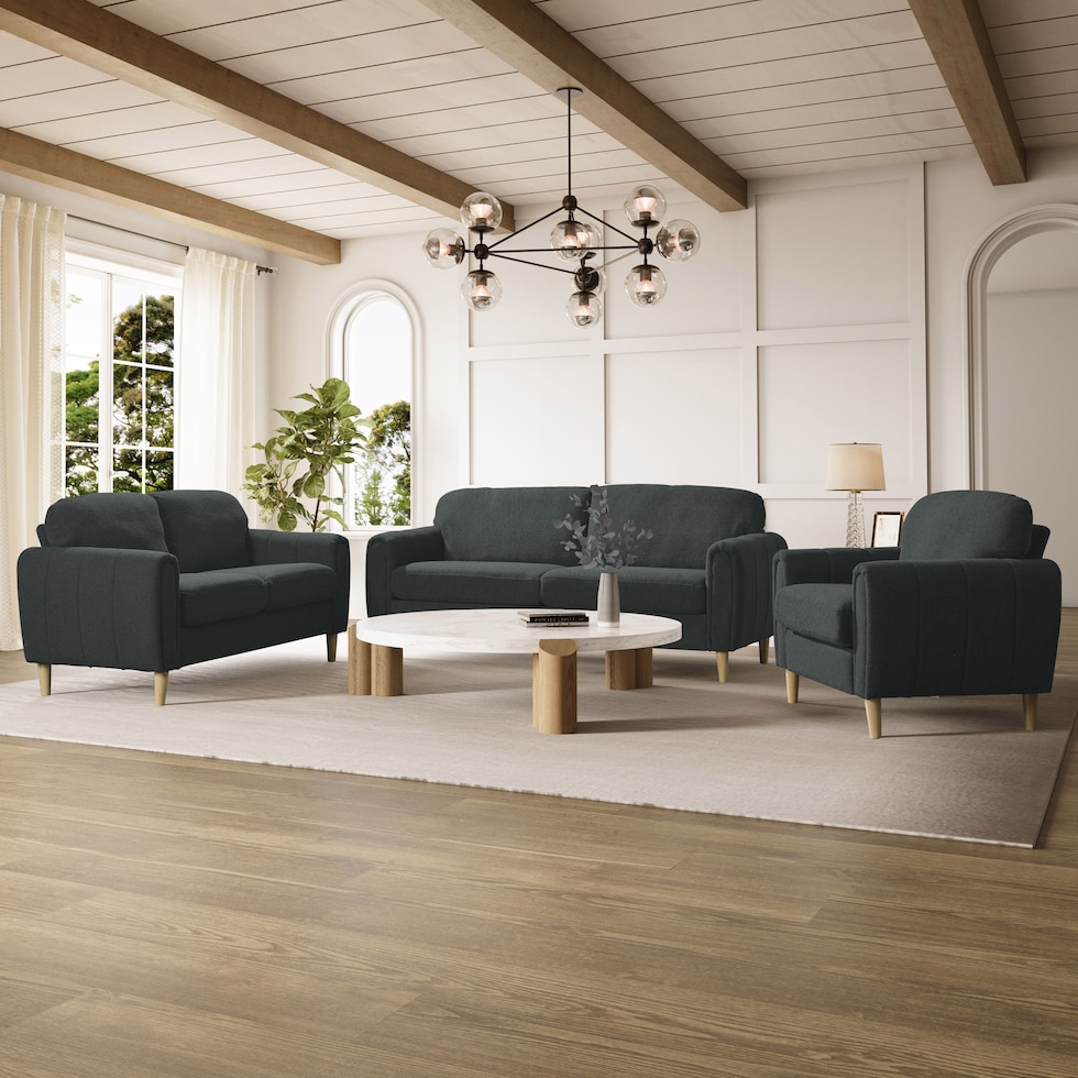 cleva gray sofa   