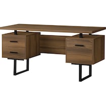 cleveland dark brown desk   