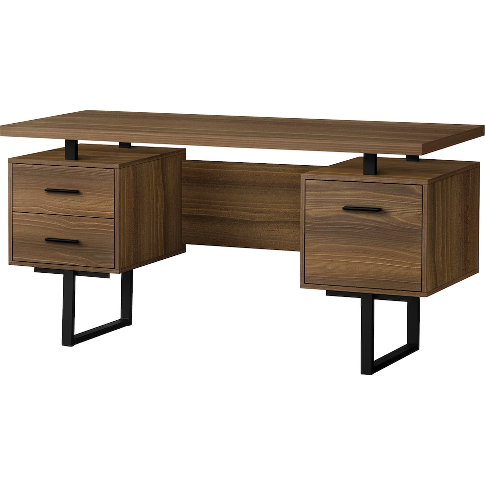 cleveland dark brown desk   