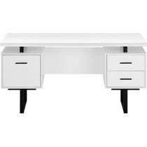 cleveland white desk   
