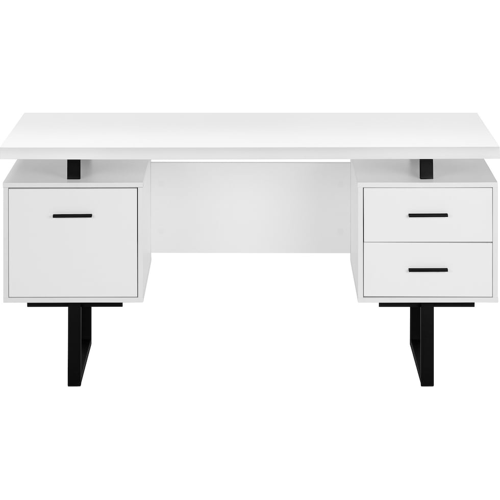 cleveland white desk   