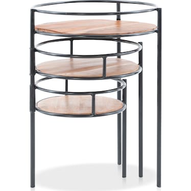 Clove Tiered End Table