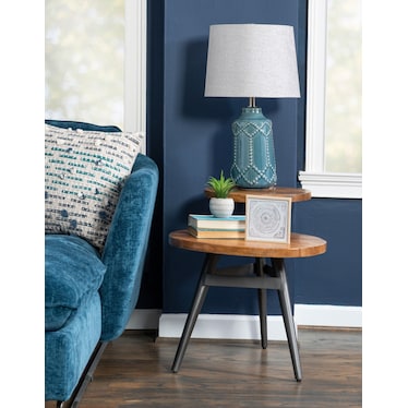 Clove Tiered Side Table