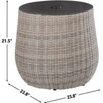 coastal gray  pc outdoor living   