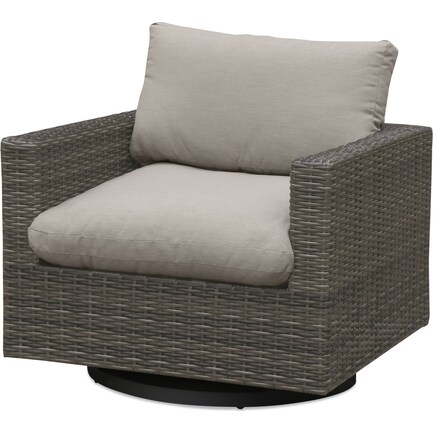 Coastline Outdoor Swivel Chair