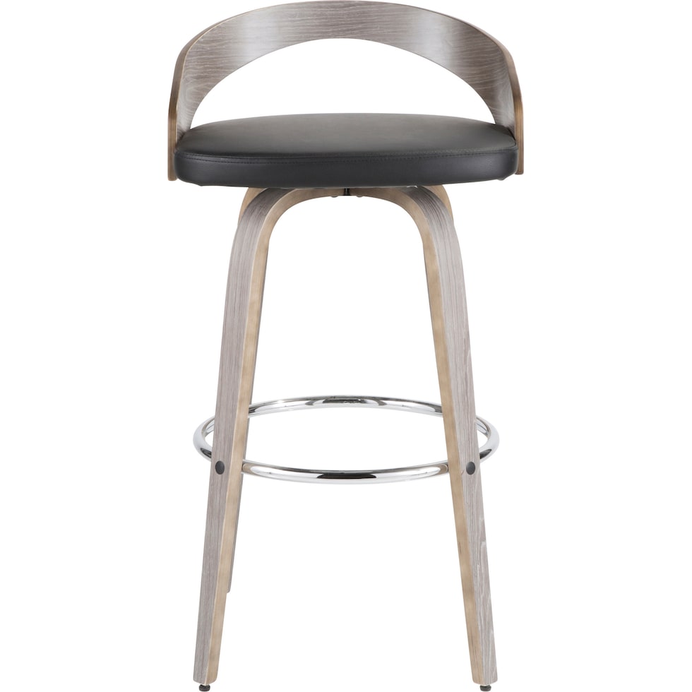 cocina gray bar stool   