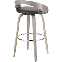 cocina gray bar stool   