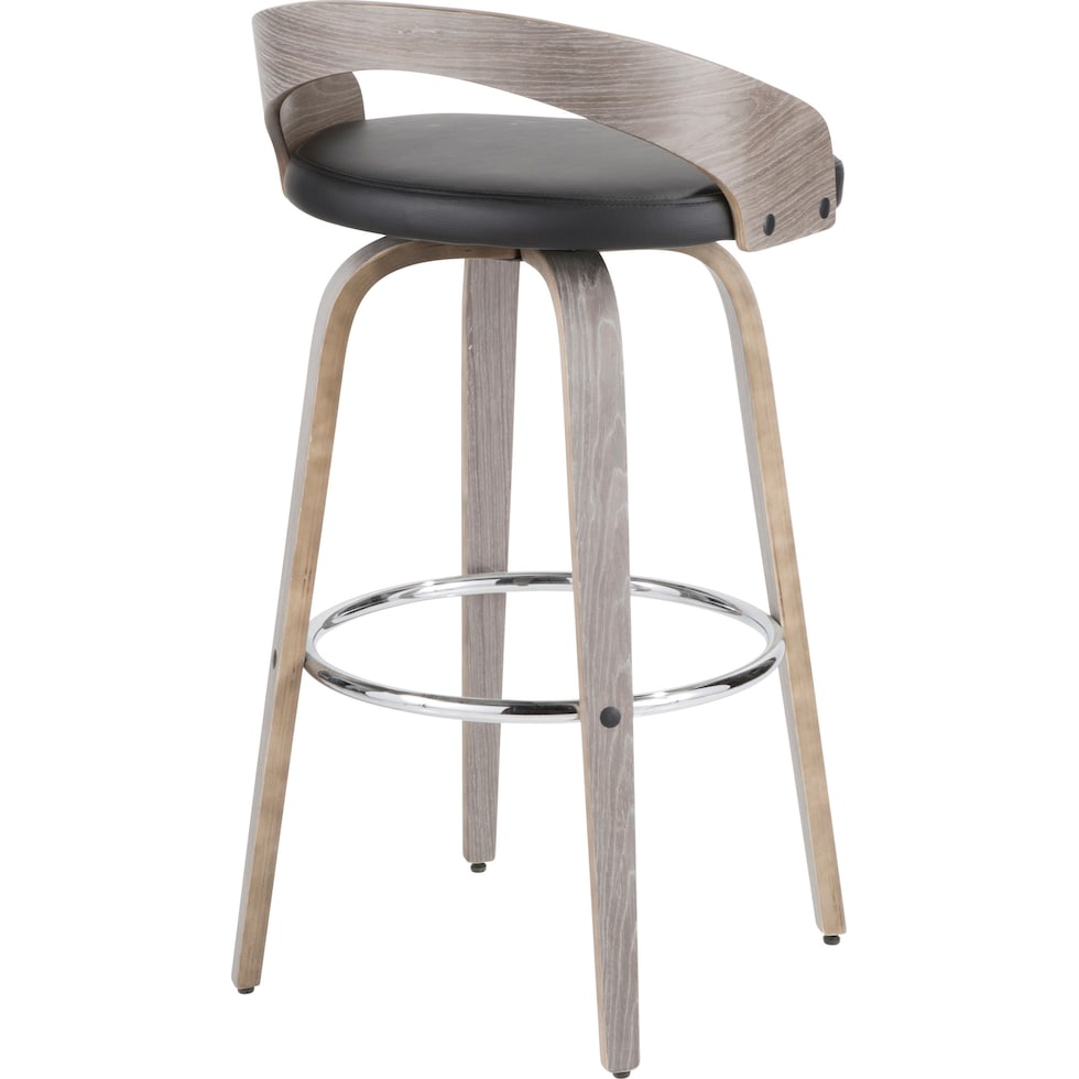 cocina gray bar stool   