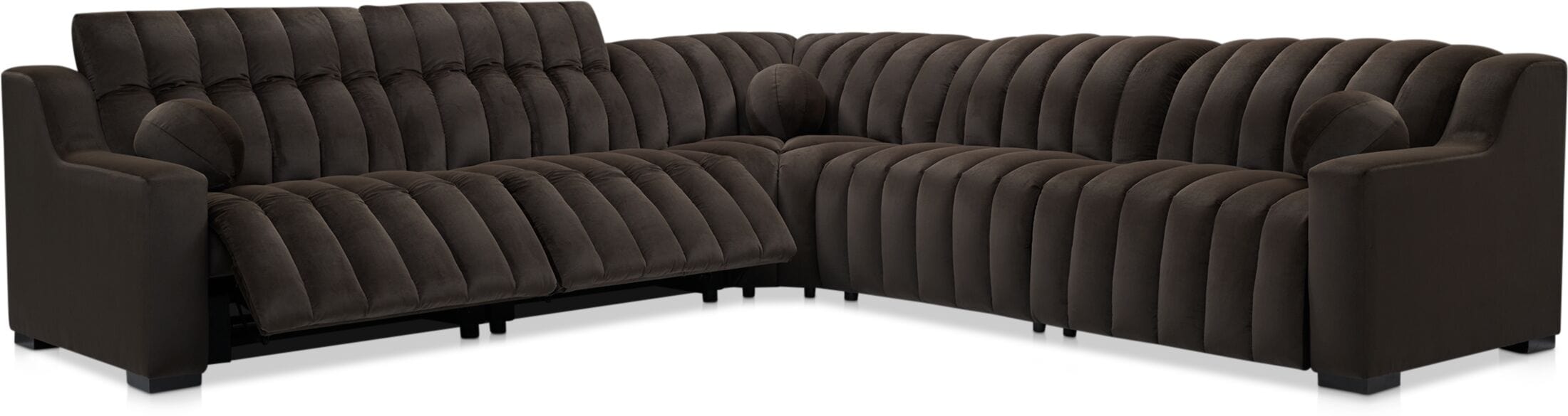 Coco 5-Piece Dual-Power Sectional | Value City Furniture