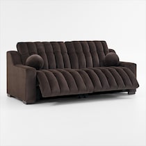 coco dark brown sofa   