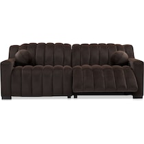 coco dark brown sofa   