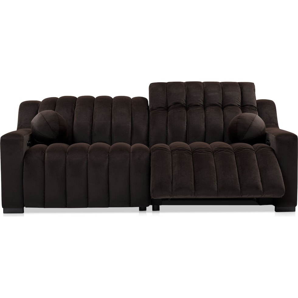 coco dark brown sofa   