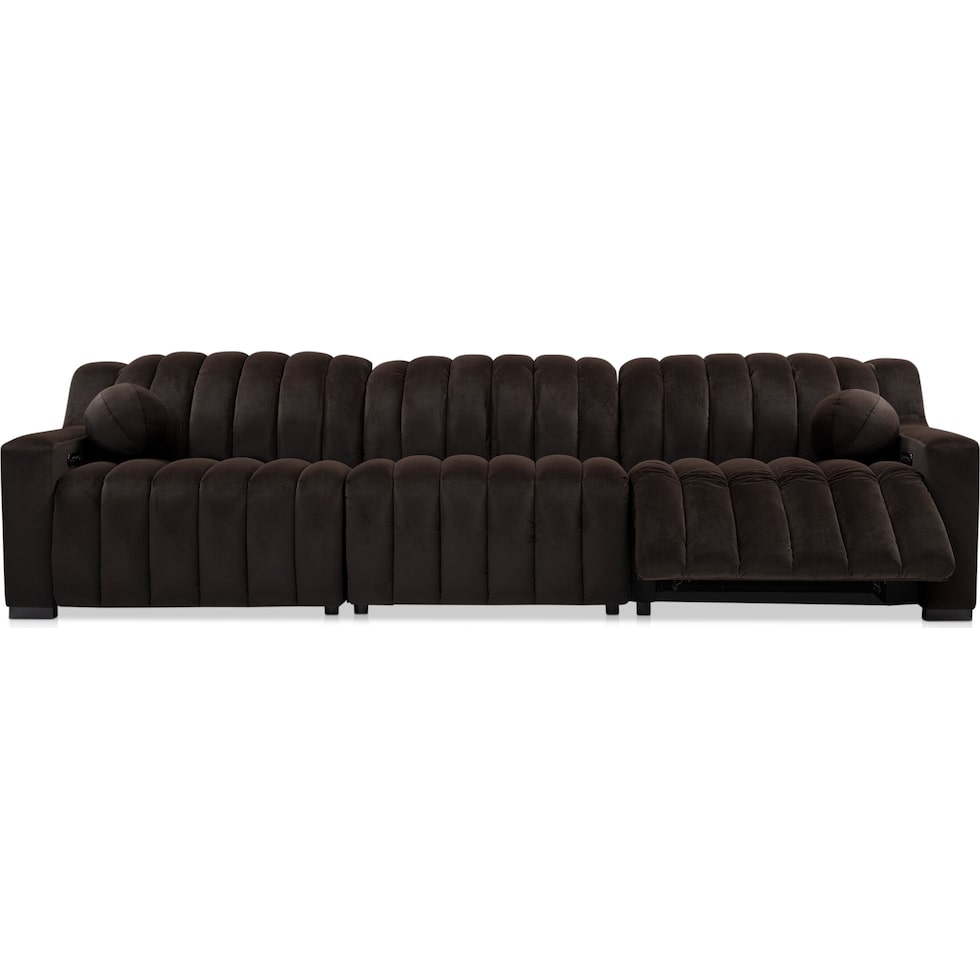 coco dark brown sofa   