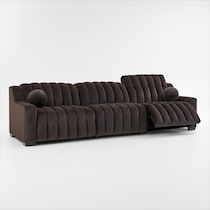 coco dark brown sofa   