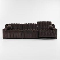 coco dark brown sofa   