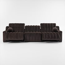 coco dark brown sofa   