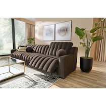 coco dark brown sofa   