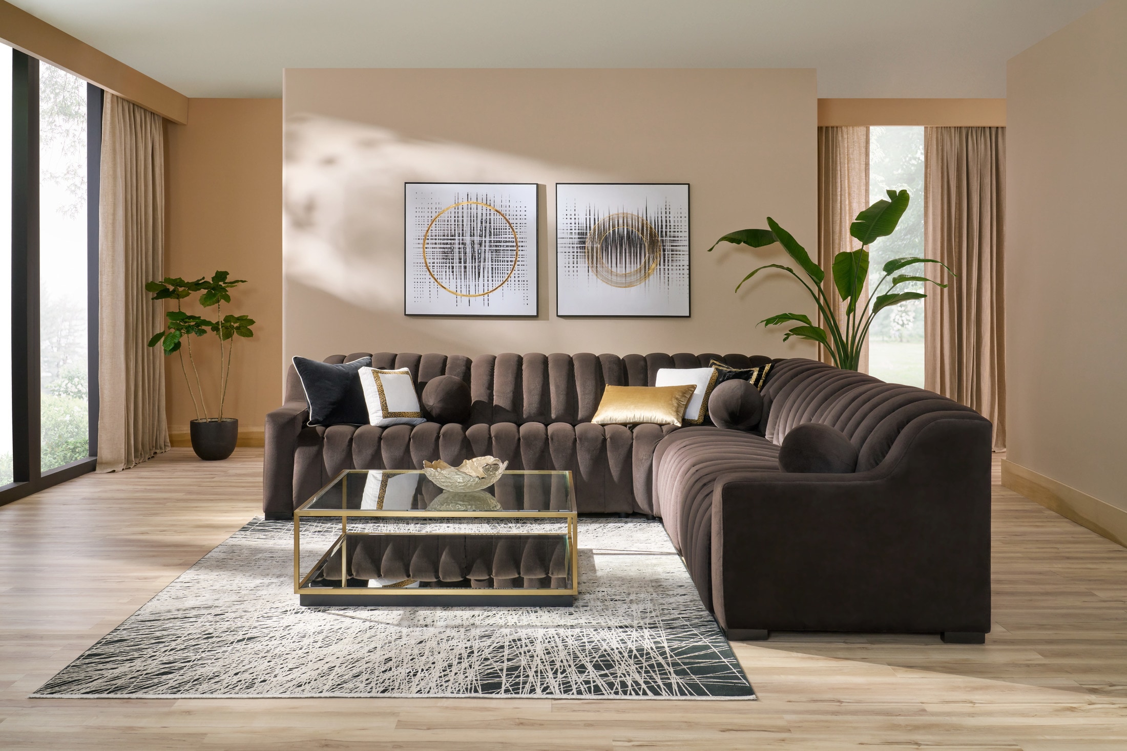 Coco 5-Piece Dual-Power Sectional | Value City Furniture