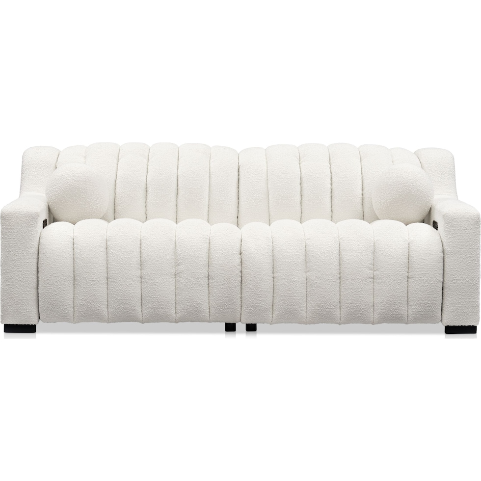 coco white sofa   