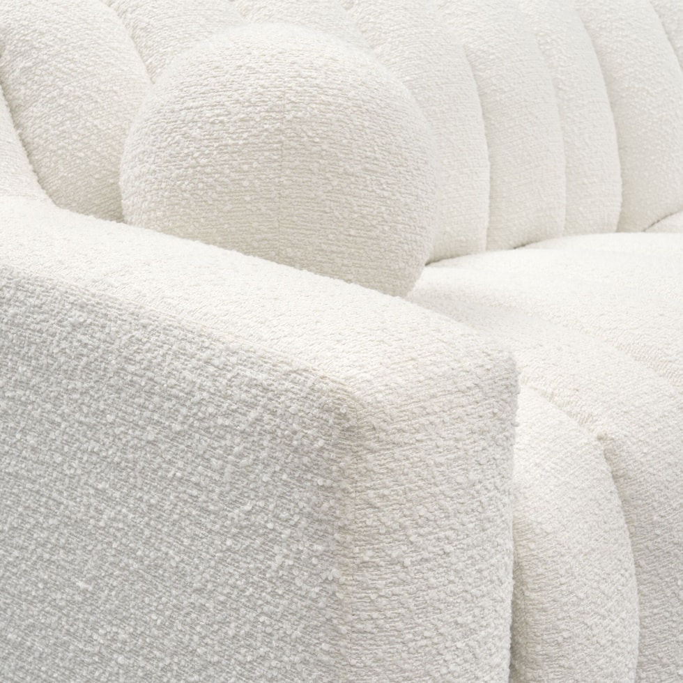 coco white sofa   