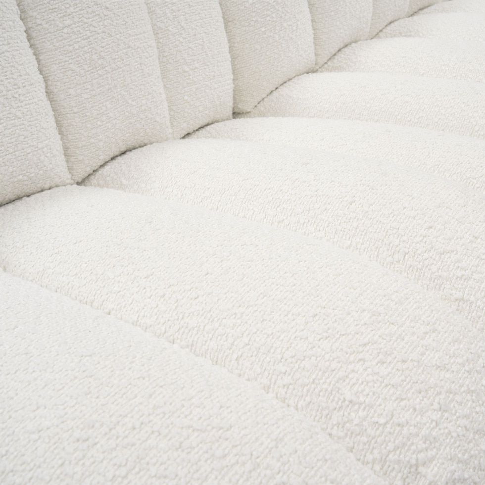 coco white sofa   