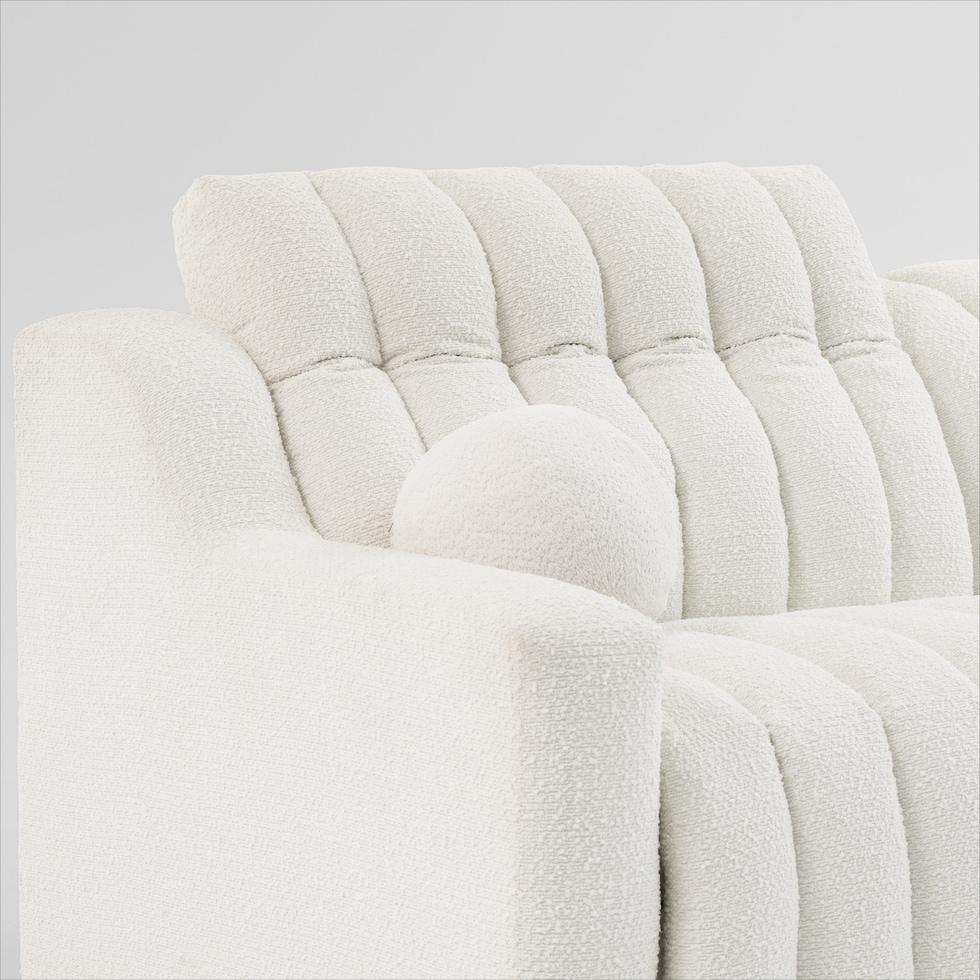 coco white sofa   