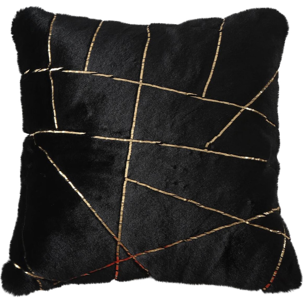 cole black gold  pc accent pillows   