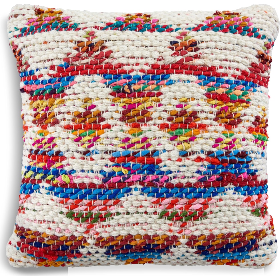 colfax multicolor accent pillow   