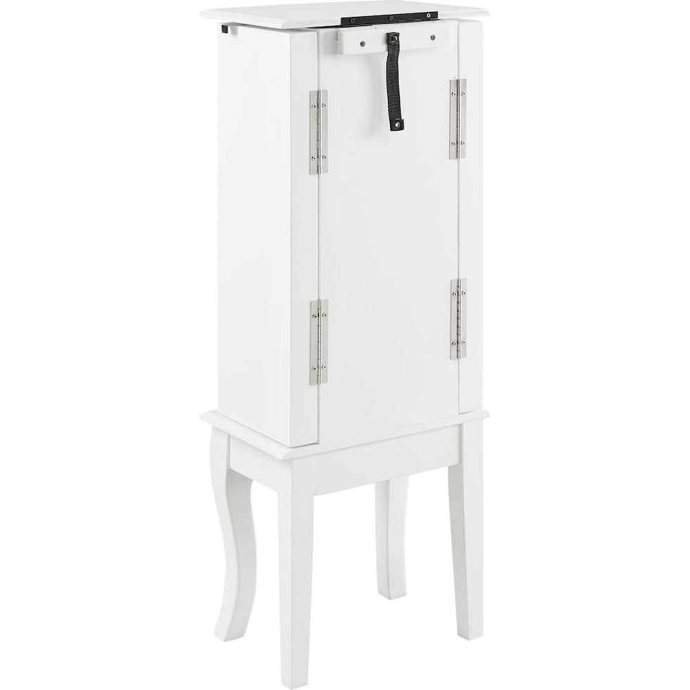 collett white armoire   