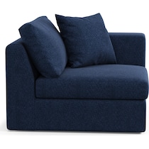 collin blue right arm facing chair   