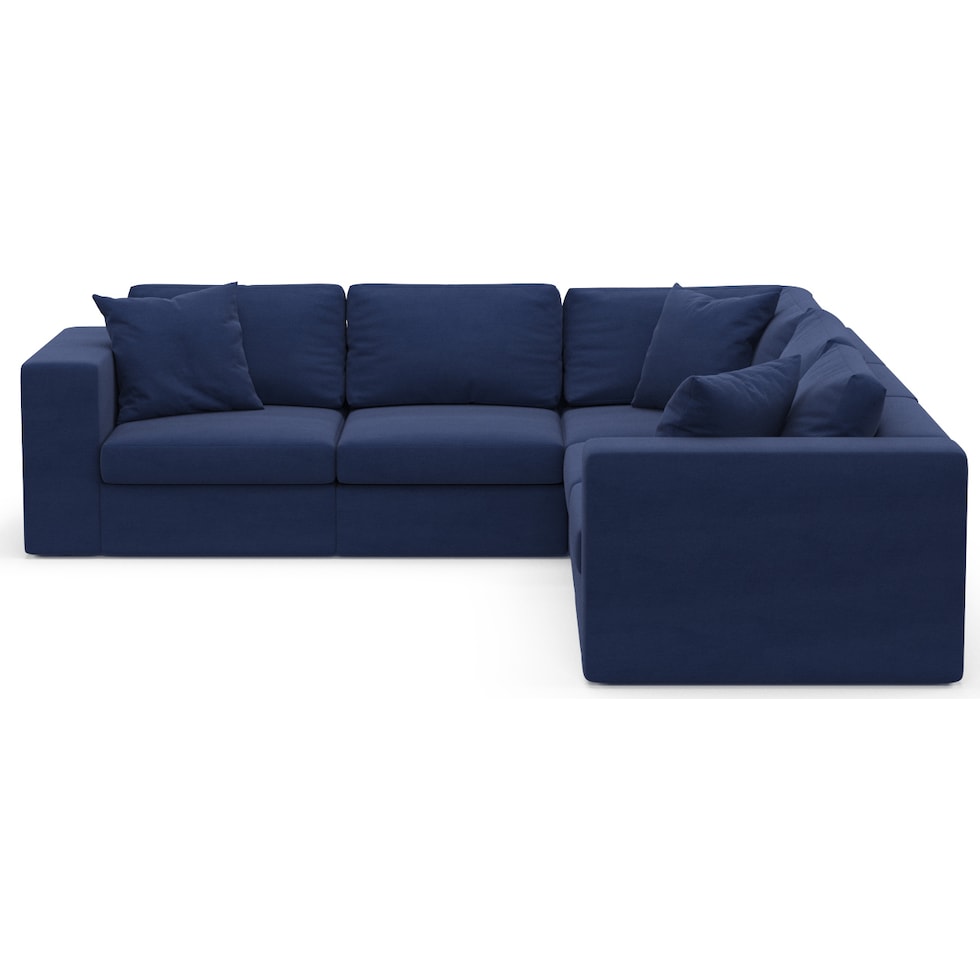 collin blue sectional   