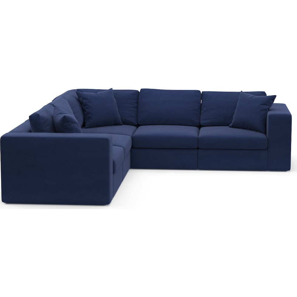 collin blue sectional   