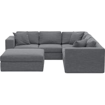 collin blue sectional   