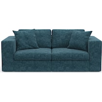 collin blue sofa   