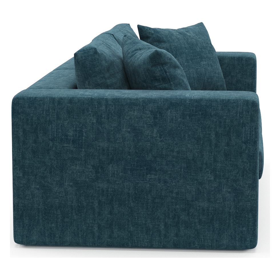 collin blue sofa   