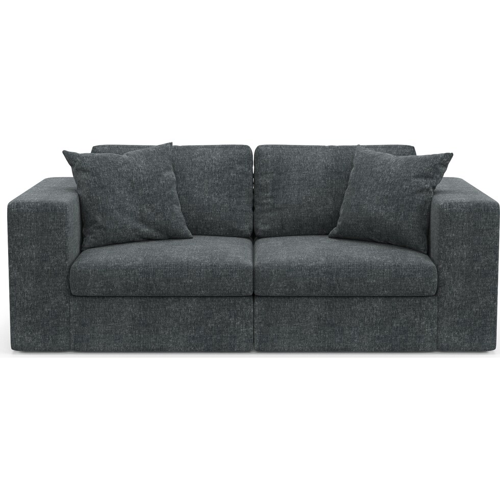 collin blue sofa   
