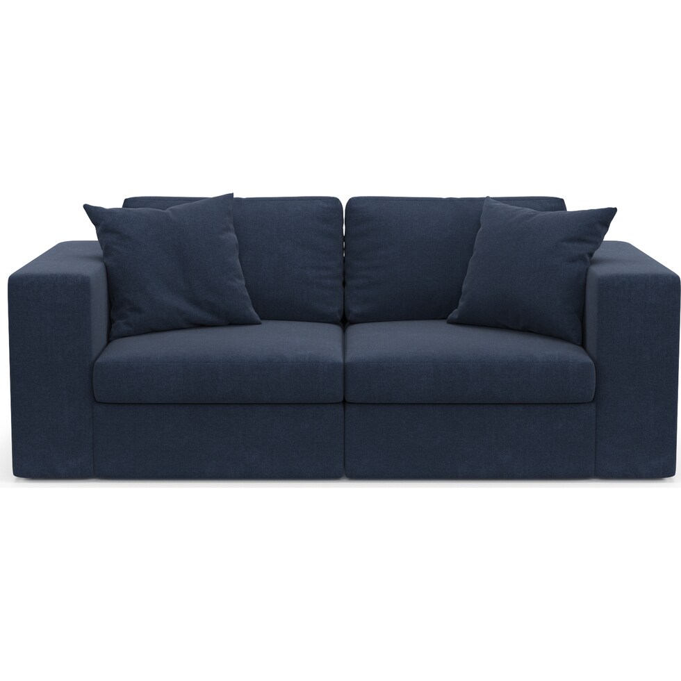 collin blue sofa   